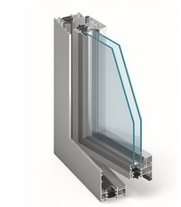 PaSCAL ramen en deuren - aluminium kozijnen profiel MB60US
